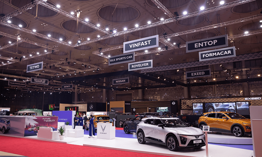 VinFast giới thiệu 4 mẫu ô tô điện tại Triển lãm Geneva International Motor Show Qatar 2023